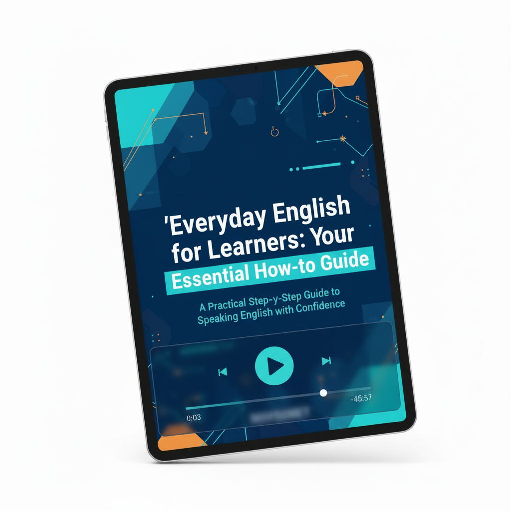 Everyday English for Learners: eBook + Audiobook Bundle