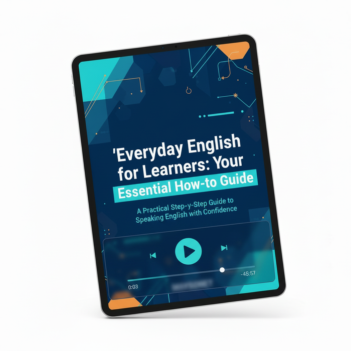 `Everyday English for Learners: eBook + Audiobook Bundle`
